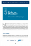 Fostering Desistance report chapter cover