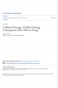 Collateral Damage: A Public Housing Consequences of the 'War on Drugs'
