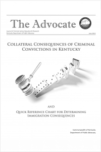Collateral Consequences of Criminal Convictions in Kentucky cover image