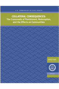 Collateral Consequences report cover