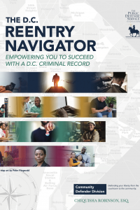 The D.C. Reentry Navigator report cover