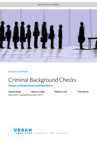 Criminal Background Checks report cover