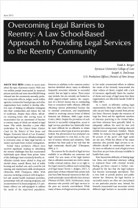 Overcoming Legal Barriers to Reentry article cover image