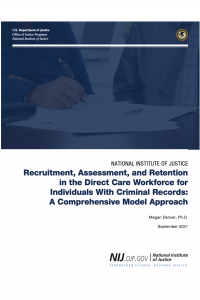 Recruitment, Assessment, and Retention in the Direct Care Workforce cover image