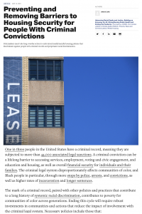 Preventing and Removing Barriers brief cover image