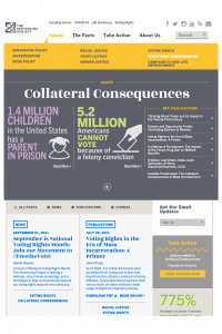 The Sentencing Project Collateral Consequences webpage
