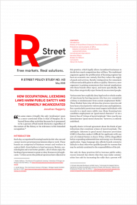 How Occupational Licensing Laws Harm Public Safety and the Formerly Incarcerated Cover