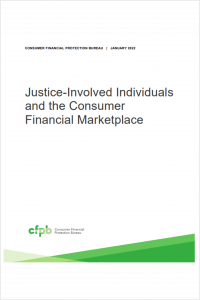 Justice-Involved Individuals and the Consumer Financial Marketplace Cover